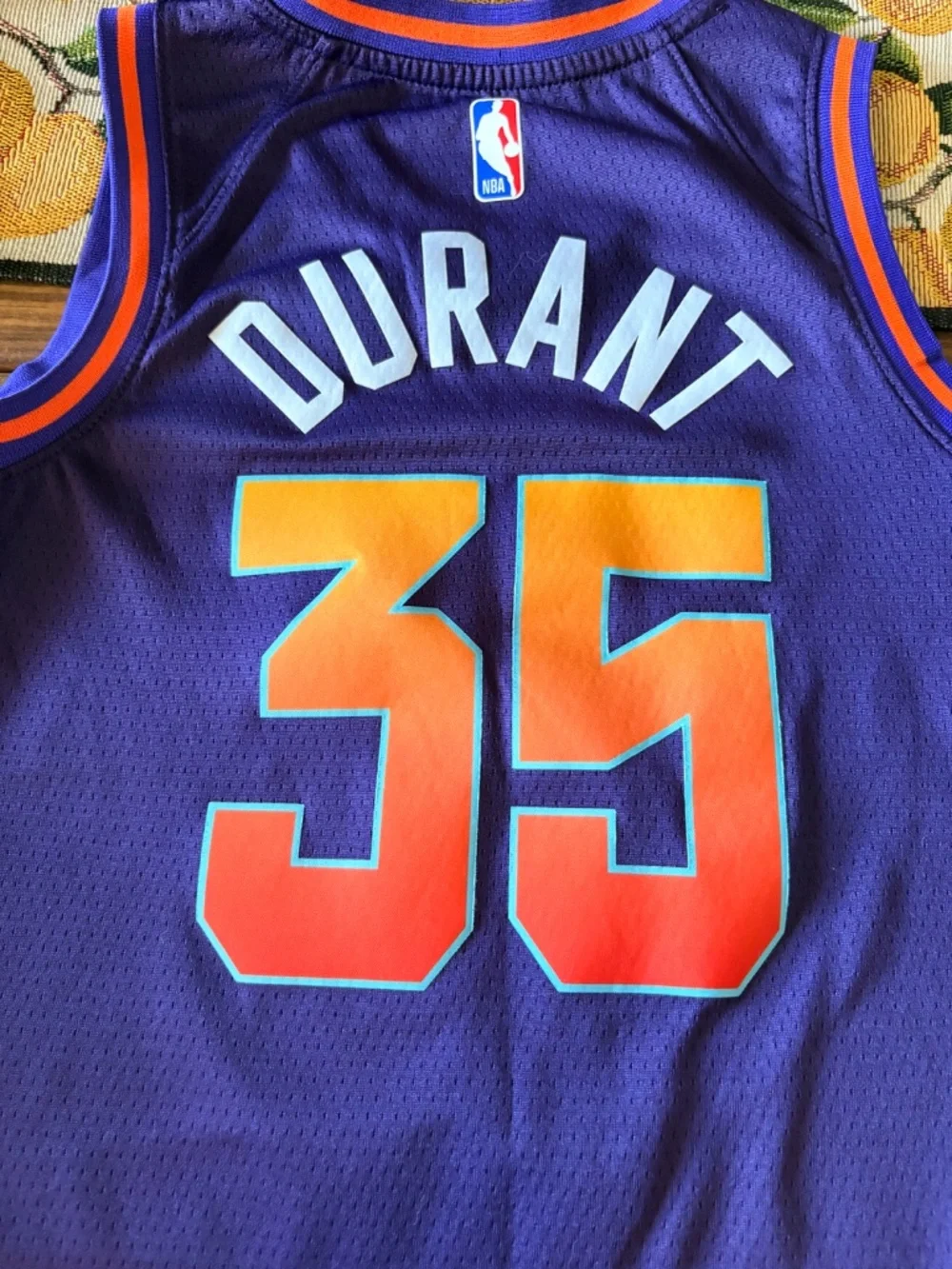 Phoenix Suns #35 Durant Swingman Jersey Nike Youth Small City Edition